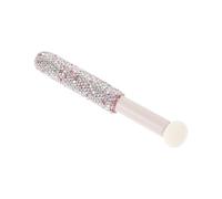VALICLUD Mushroom Makeup Tool with Sponge Head and Rhinestone Handle, Seamless Concealer Application and Effortless Blending, Small Drumstick Shape Cosmetic Brush for Women and Girls