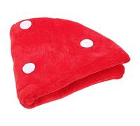 VALICLUD Mushroom Shaped Hat for Funny Red Toad Hat for Parties and Photo Shoots Comfortable Material for Role Play and Costume Events