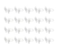 VALICLUD Nail Display Ring Stand and Nail Art for 50pcs Plastic Ring Display and Photo Styling Prop