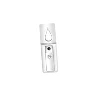VALICLUD Nano Facial Sprayer Usb Rechargeable Handheld Nanometer Spray Mist Hydrating Face Steamer with Mirror for Skin Care and Makeup Rehydration