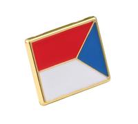 VALICLUD National Flag Brooch Creative Metal Badge for Clothes Stylish Czech Republic Design for Festivals Birthdays and Special Occasions Attractive Friends