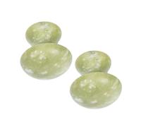 VALICLUD Natural Jade Facial Roller and Gua Sha Set 2pcs, Green Jade Mushroom Shape, Skin Roller for Face and Eye Massage, Fine Lines Relief and Eye Fatigue Massager for Daily Skincare