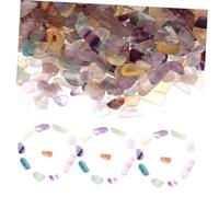 VALICLUD Natural White Crystal Decorative Rocks for Fish Tank and Flower Beds, 200g Pack Aquarium Gravel That Will Not Produce Debris, Enhances Aesthetic Appeal for Home Decor