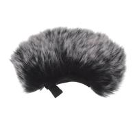 VALICLUD Noise Reduction Mic Cover for Streaming Live Streaming Microphone Cover Portable Plush Furry Microphone Windscreen Protection Universal for Outdoor Use Vlogging