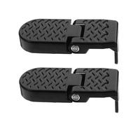 VALICLUD Non-slip Folding Bike Pedals Rear Seat Foot Pegs for Mountain Bikes Easy Fold Design for Two Riders Cycling Accessories for Urban Commuting and Travel