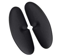 VALICLUD Non-Slip Heel Pads Comfortable Sponge Cushion for High Heels Prevent Slipping and Blisters Black Half Foot Protector for Women Shoes