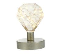 VALICLUD Nordic Style Decorative Night Lamp LED Table Bedside Lamp Copper Wire Art Bedroom Home Decor Portable Desktop Accent Light