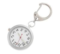 VALICLUD Nurse Pocket Watch Night Glowing Clip on Buckle Quartz Watch for Students Professionals Luminous Dial for Healthcare Use