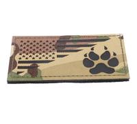 VALICLUD Nylon Dog Harness Patch Embroidered Pet Vest Applique Easy to Remove Versatile Use for Dog Collar