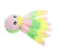 VALICLUD Octopus Shaped Cat Chewing Toy Made from Soft Plush Material for Teething and Self-teasing Cats and Small Pets, Comfortable Plush Kitten Toy for Interactive Play