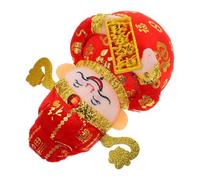 VALICLUD of Wealth Figurine Feng Shui Prosperity Statue for Chinese Year Desktop Decoration Traditional Chinese Ornament for Abundance and Financial Success