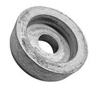 VALICLUD Outboard Zinc Anode Block round Sacrificial Anode for Boat Motor Corrosion Protection Outboard Propeller Fittings for Marine and Brackish Water Use