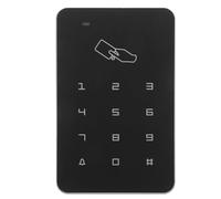 VALICLUD Outdoor Intelligent Door Access Control System with Keypad and Card Reader Black Keyless Gate Lock for Home and Commercial Use Automatic Safety Door Lock