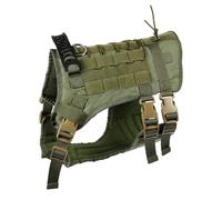 VALICLUD Outdoor Large Dog Harness German Shepherd Vest Sturdy Lightweight Oxford Cloth Creative Design Adorable Suitable for Outdoor Use Dogs Pets