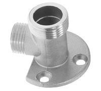 VALICLUD Outdoor Shower Hose Connector Installation Kit with Copper Material and DIY Easy Setup, Suitable for Thermostatic Stem Valve Shower Faucets and Provides Additional Strength