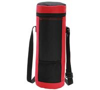 VALICLUD Outdoor Wine Storage Bag Wine Bottle Thermal Bag 2l Capacity Black Oxford Cloth with Coated Pearl Cotton Wear-Resistant and Bottle Breakage Protection for Party Use