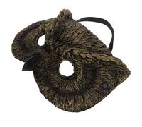 VALICLUD Owl Shaped Pu Foam Mask for Women Halloween Party Cosplay