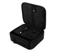 VALICLUD Oxford Cloth Barber Hairdresser Bag with Protective Compartments High Capacity Hair Salon Organizer for Scissors Clippers Combs Ergonomic Handle Travel Case for Professional