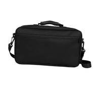 VALICLUD Oxford Cloth Oboe Shoulder Bag for Women Black Handbag for Carrying Using Storage Bag for Daily Use