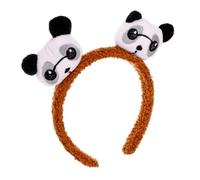 VALICLUD Panda Cartoon Makeup Headband for Women Cute Spa Face Washing Hair Band Lightweight Comfortable for Applying Makeup Skincare for Festive Occasions