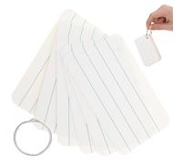 VALICLUD Paper Flash Cards Blank Paper Card with Creative Design Versatile Usage Portable for Learning and DIY Projects