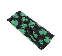 VALICLUD Patrick's Day Shamrock Headband for Women and Girls Festive Hair Accessory for Yoga Sports and Celebrations Versatile Elastic Design with Charming Shamrock Print