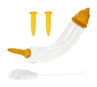 VALICLUD Pet Feeding Pacifier Puppy Feeder Adjustable Liquid Amount Healthy and Safe Glass Silicone Nursing Tool for Small Pets Kittens and Rabbits