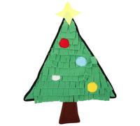 VALICLUD Pet Sniffing Pad Dog Christmas Tree Shaped Slow Feeder Puzzle Lint Mat Foraging Interactive Dog Supply Household