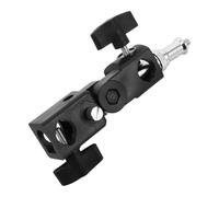 VALICLUD Photography Light Accessories Flashlight Bracket Tripod Mount Umbrella Holder Clamp for Studio Lighting Dslr Camera Flash Stand Bracket Adjustable Umbrella Stand Adapter Kit