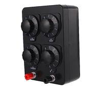 VALICLUD Physical Electrical Resistance Box Ohm for Teaching Experiments Lightweight Variable Decade Resistor Tool for Physics and Electrical Learning