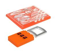 VALICLUD Physics Optical Experiment Set Convex Lenses and Prism Optic Three Light Source Apparatus for Learning Experiment Easy Assembly Plastic Optical Tools in Classrooms