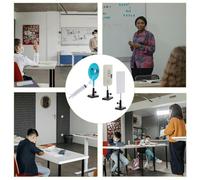 VALICLUD Physics Teaching Tool Science Refraction Kit with Water Filling Zoom Lens and Stand for Optics Experiments Classroom Optical Physics Experiment Equipment