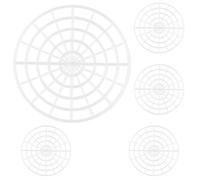 VALICLUD Pickle Press Plates 4.72-Inch Fermentation Mesh Round Press Plate for Kimchi Jar Pickle Ferment Vegetables Canning Supplies Home Kitchen and Outdoor Use