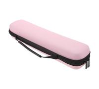 VALICLUD Pink Flute Case for Soprano Recorder and Music Accessories, Eva and Cloth Material with Handle, Shockproof and Portable Instrument Bag for Lessons and Concerts