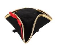 VALICLUD Pirate Style Decorative Puppy Hat for Kitten and Pet, Lightweight and Supple to Wear Polyester Cat Accessory for Daily Wear and Other Occasions