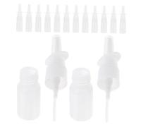 VALICLUD Plastic Atomiser Spray Bottles High Transparency Material 10ml 50pcs Refillable Portable Fine Mist Sprayer Container Lightweight for Travel and Makeup