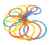 VALICLUD Plastic Fruit Diameter Measuring Rings Set 12 Pieces 45-100Mm for Oranges Citrus Diameter Gauge Fruit Grading Board for Gardening and Harvest