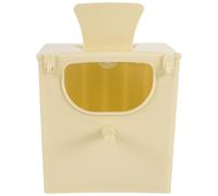 VALICLUD Plastic Hanging Bird Nest Box for Small Birds Breeding and Mating Cage with Easy-clean Design Suitable for Finches Sparrows Lovebirds and Small Parrots Indoor and Outdoor Use