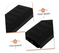 VALICLUD Plastic Ramp Mat for Robot Vacuums Non-slip Door Strip Ramp Indoor Step Accessory for Sweeping Robots for Doorways and Bathroom Use