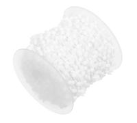 VALICLUD Plastic Roller Blind Chain Cord Silent Beaded Chain for Vertical and Roman Shades Replacement Curtain Pull Cord White