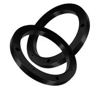 VALICLUD Plastic Speaker Adapter Ring Durable Car Speaker Mounting Spacer for Improved Sound Clarity Easy Installation Must Have Accessory for Car Audio System