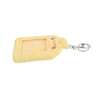 VALICLUD Plush Card Sleeve Holder for Id and Collectibles Cute Animal Keychain Design Convenient Storage for Game Pictures and Photos for Organizing Your Cards