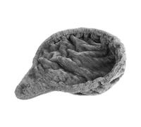 VALICLUD Plush Hanging Cat Spoon Hammock with Soft Fleece and Steel Ring, Stylish round Basket Design Providing Versatile Resting Space and Private Comfort for Kitten Tower and Home