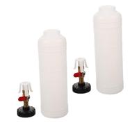 VALICLUD Pneumatic Brake Bleeder Kit Wide Applicability 2pcs with Plastic and Metal Construction Convenient and Fast for Truck and Motorcycle Brake Fluid Replacement Tool