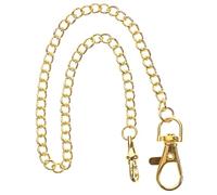 VALICLUD Pocket Watch Chain and Wallet Chain for Men Metal Decorative Lobster Clasp Waist Belt Accessory for Trousers and Pocket Watches
