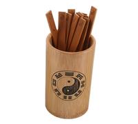 VALICLUD Portable Bamboo I Ching Divination Kit for Feng Shui Harmony with Zodiac Sticks and Bucket Accurate Fortune Telling Tool for Decision Making and Traditional Chinese Cultural
