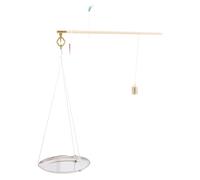 VALICLUD Portable Handmade Kitchen Scale for Food Weighting and Medicinal Materials Compact Manual Balance for Jewelry and Cooking Lightweight Hand Scale for Precise Measurement