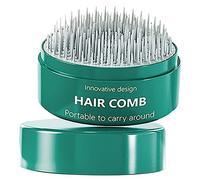 VALICLUD Portable Massaging Hair Brush Mini Detangling Paddle Hair Comb Lightweight and Compact Travel Brush for Easy Styling and Comfort