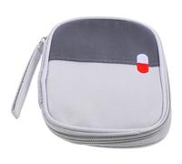 VALICLUD Portable Medicine Storage Bag First Aid Bag 20x15x10inch Oxford Cloth Zipper Design Excellent Protection for Boat and Bike Travel