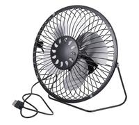 VALICLUD Portable Mini Desktop Fan USB Charging Fan Lightweight USB Powered with Iron and Electronic Components for Home and Summer Use for Office and Dormitory Desk